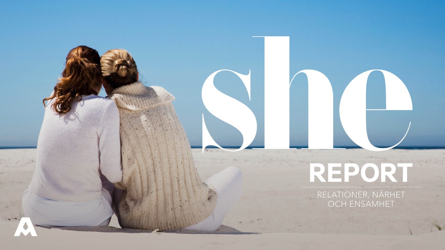 She Report 2023 - Relationer, närhet och ensamhet - Omslag 2