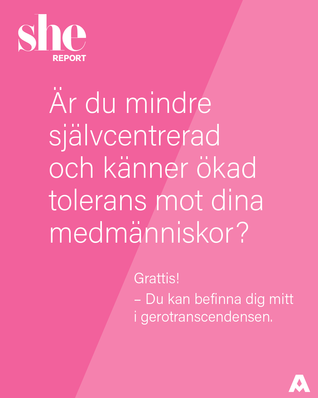 She Report – Kvinnor 50+ Ålderspardoxen Slideshow 220613